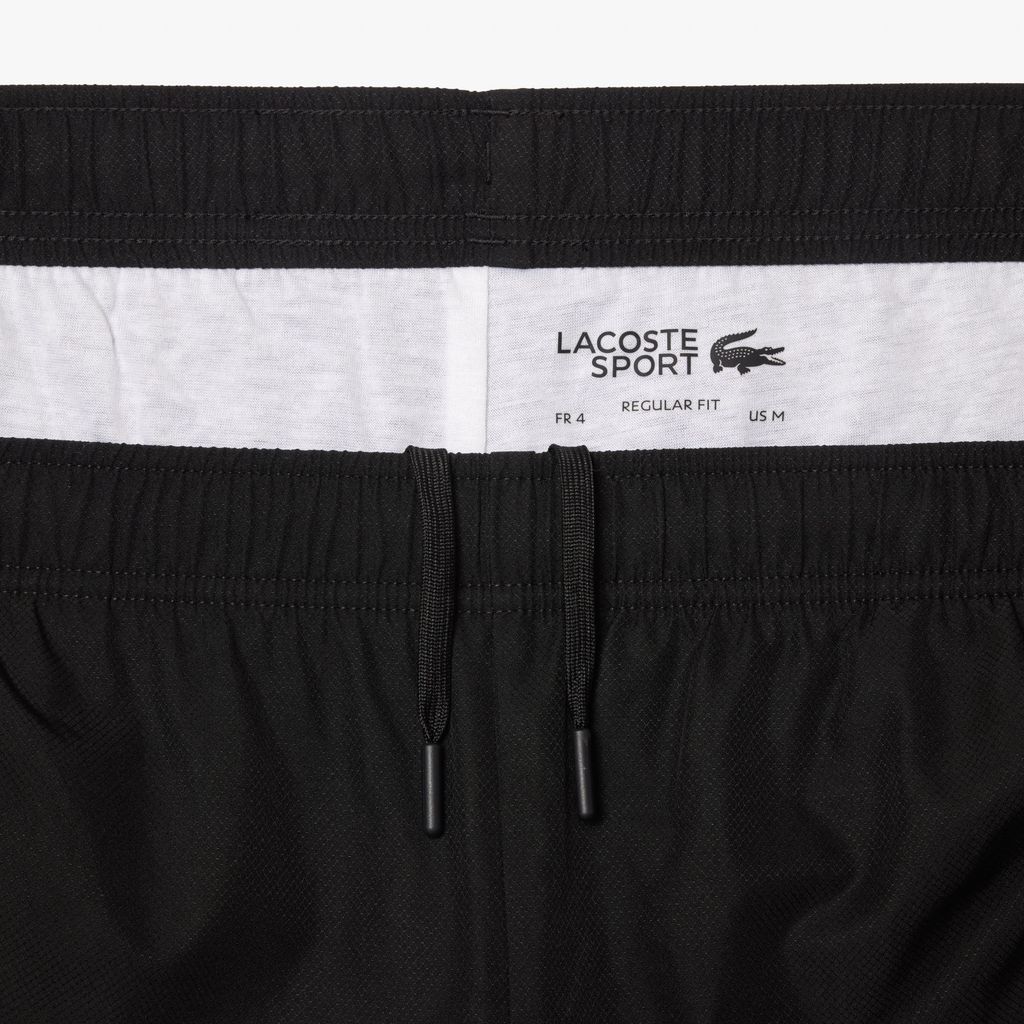 Quần Ngắn Tennis Lacoste Nam Chất Vải Taffeta Kim Cương