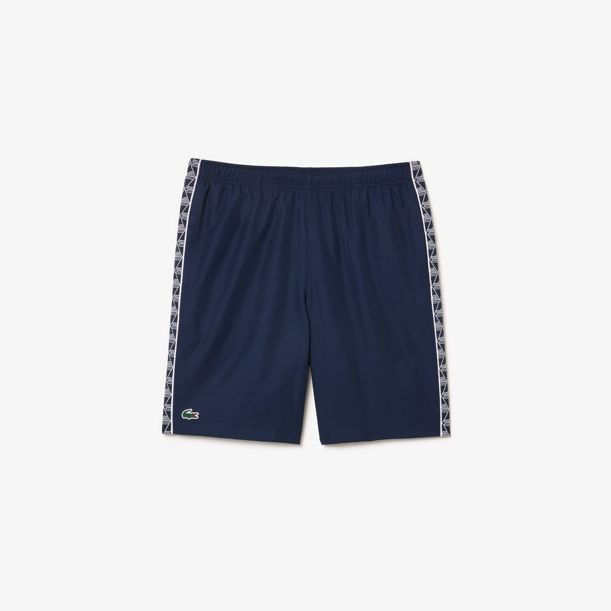 Quần Ngắn Tennis Lacoste Nam Chất Vải Taffeta Kim Cương