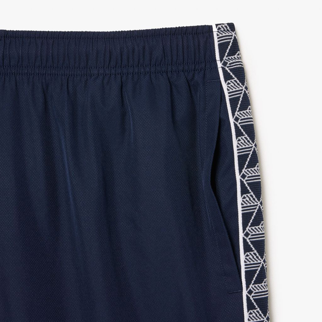 Quần Ngắn Tennis Lacoste Nam Chất Vải Taffeta Kim Cương