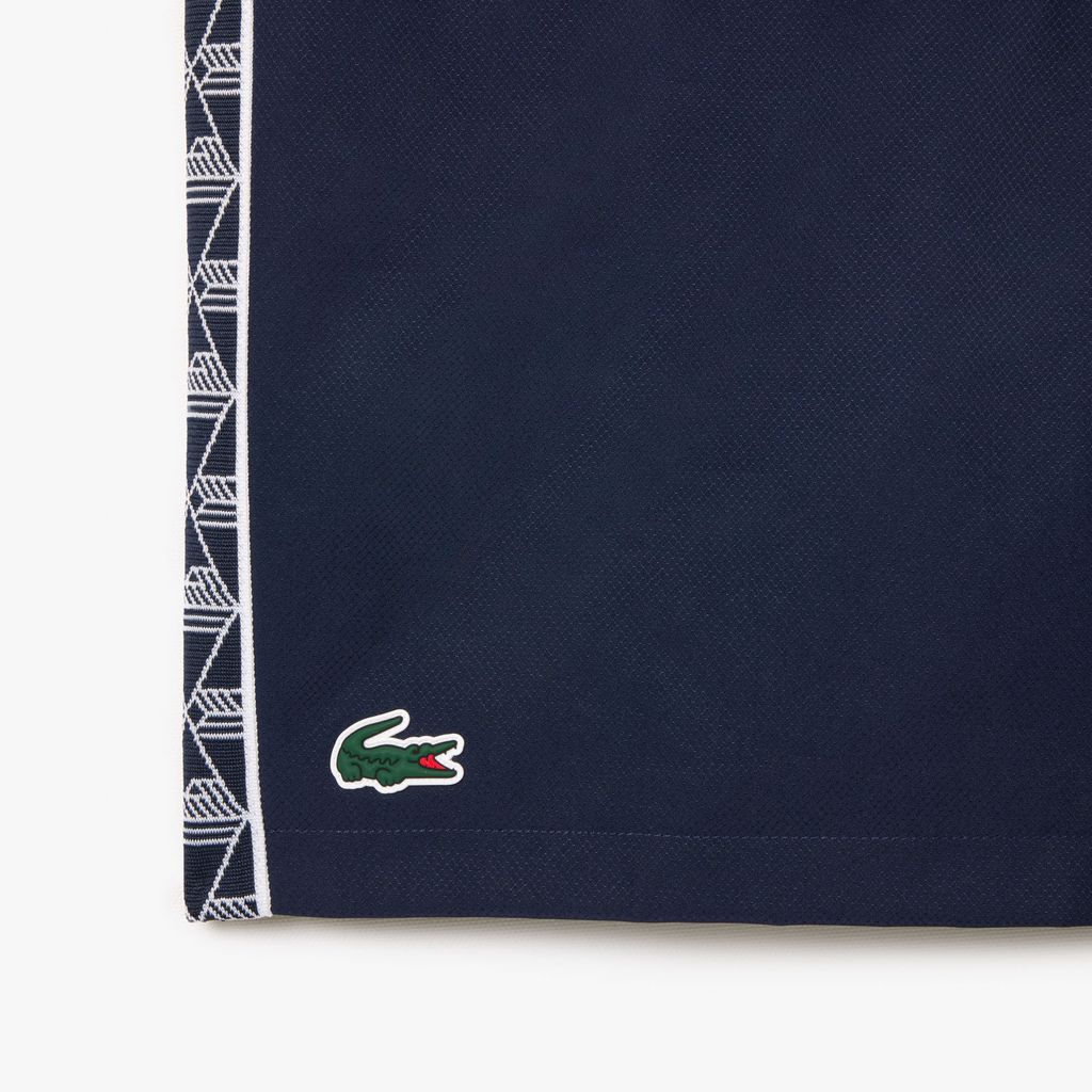 Quần Ngắn Tennis Lacoste Nam Chất Vải Taffeta Kim Cương