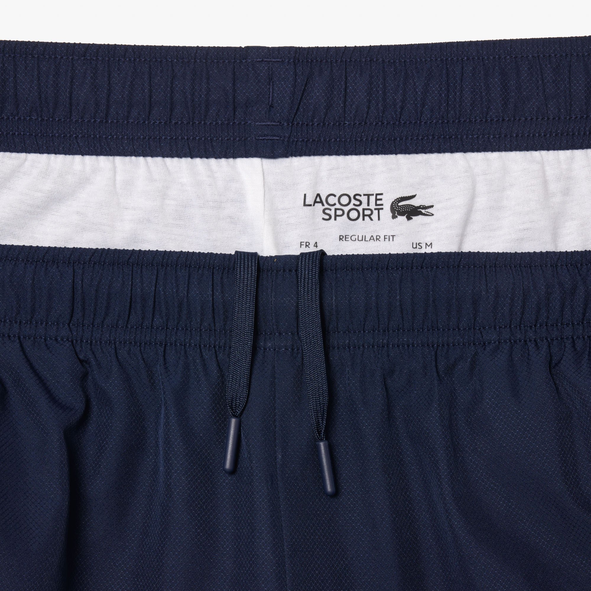 Quần Ngắn Tennis Lacoste Nam Chất Vải Taffeta Kim Cương