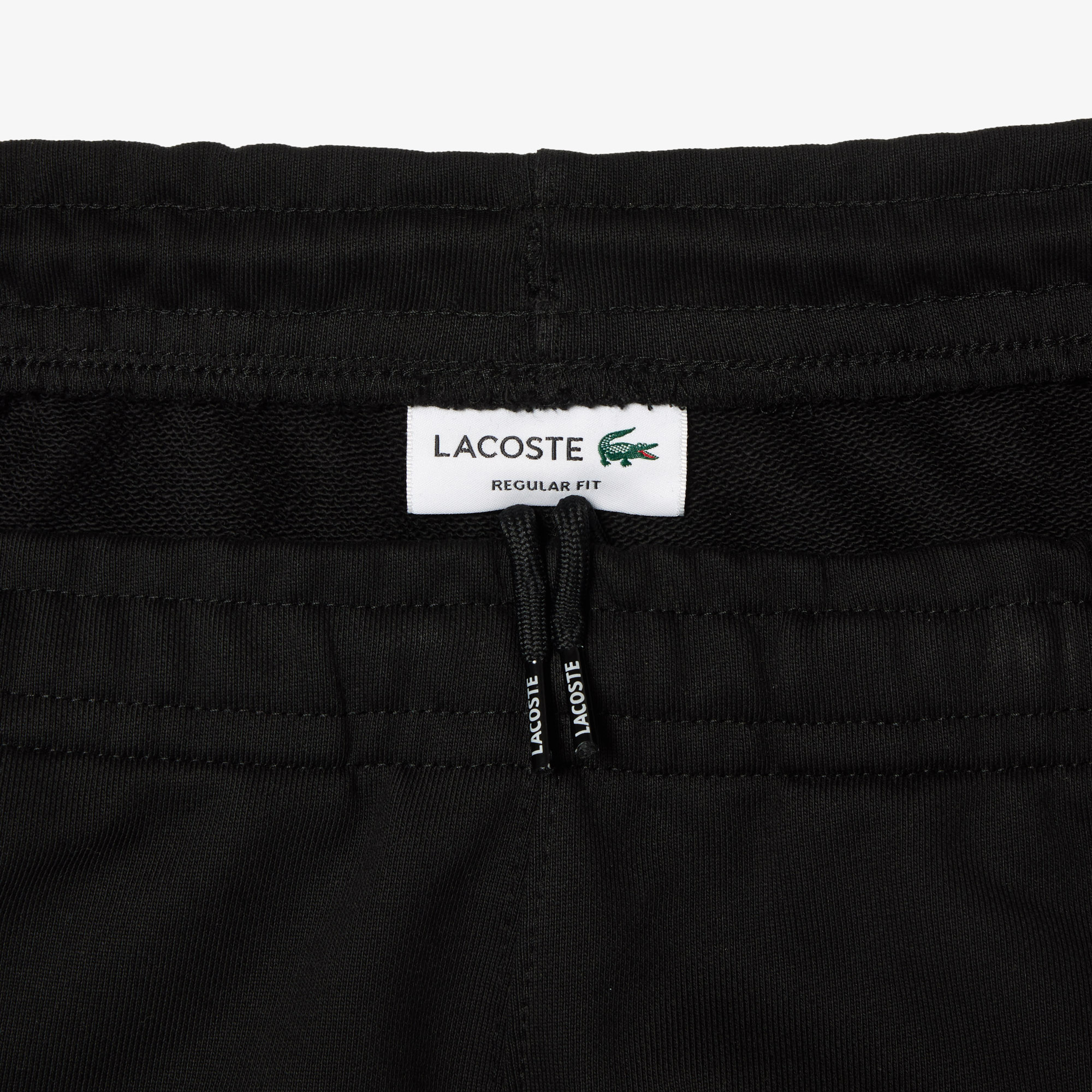 Quần Ngắn Lacoste Nam Dáng Suông Chất Liệu Fleece
