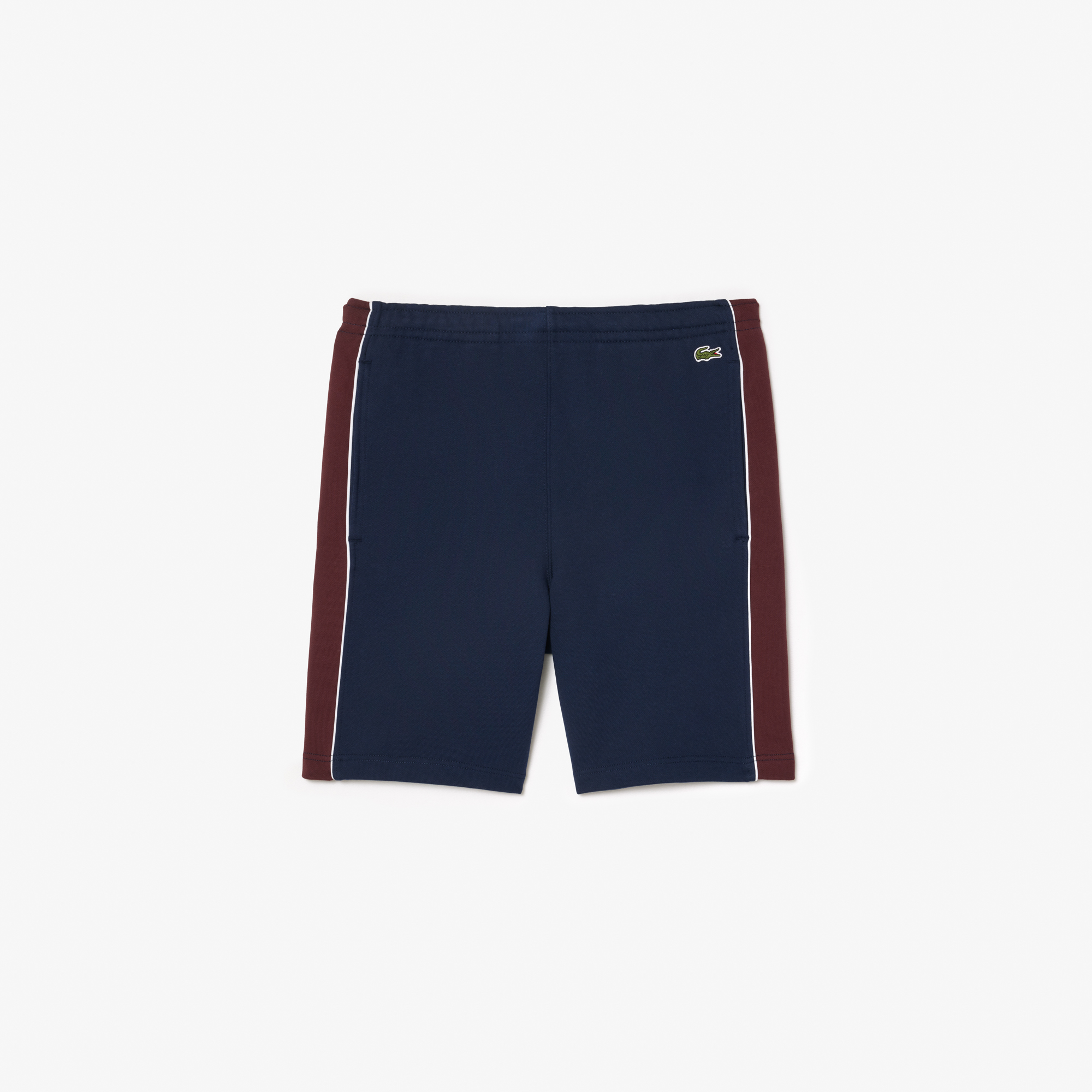 Quần Ngắn Lacoste Nam Dáng Suông Chất Liệu Fleece