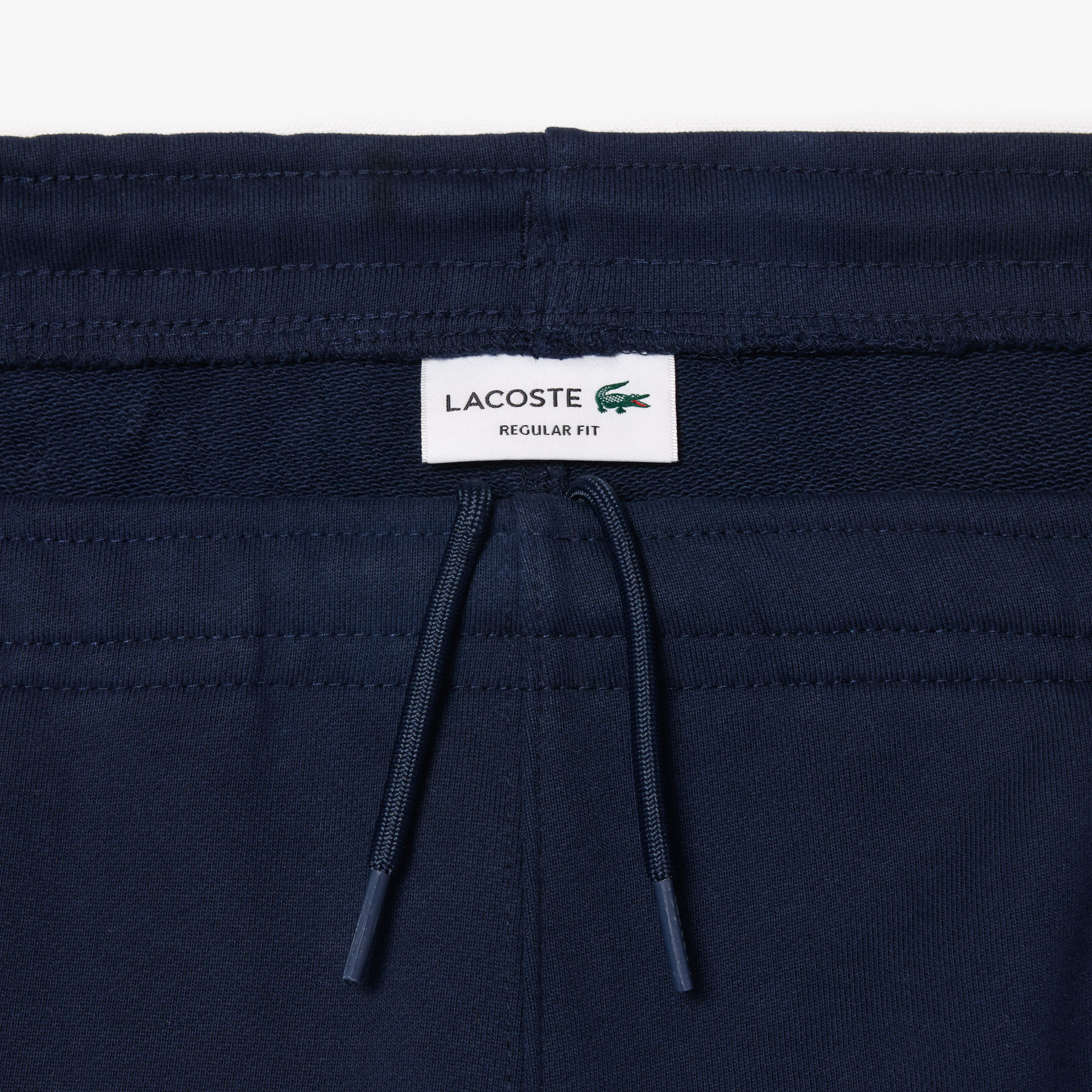 Quần Ngắn Lacoste Nam Dáng Suông Chất Liệu Fleece