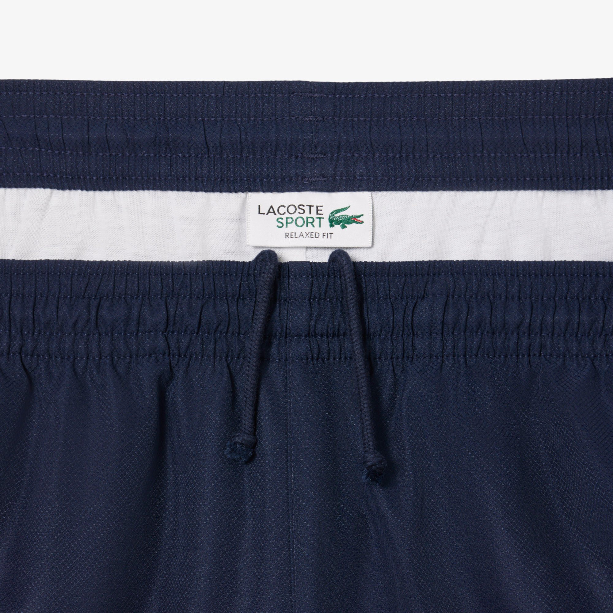 Quần Ngắn Tennis Lacoste Nam Nhẹ Hoạ Tiết Kẻ Sọc Phối Màu