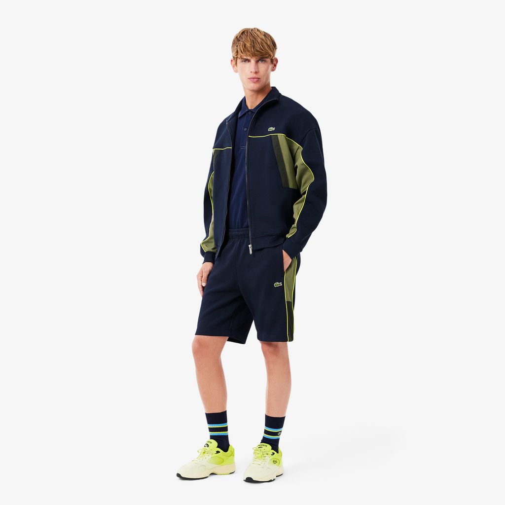 Quần Ngắn Lacoste Nam Piqué Dáng Suông