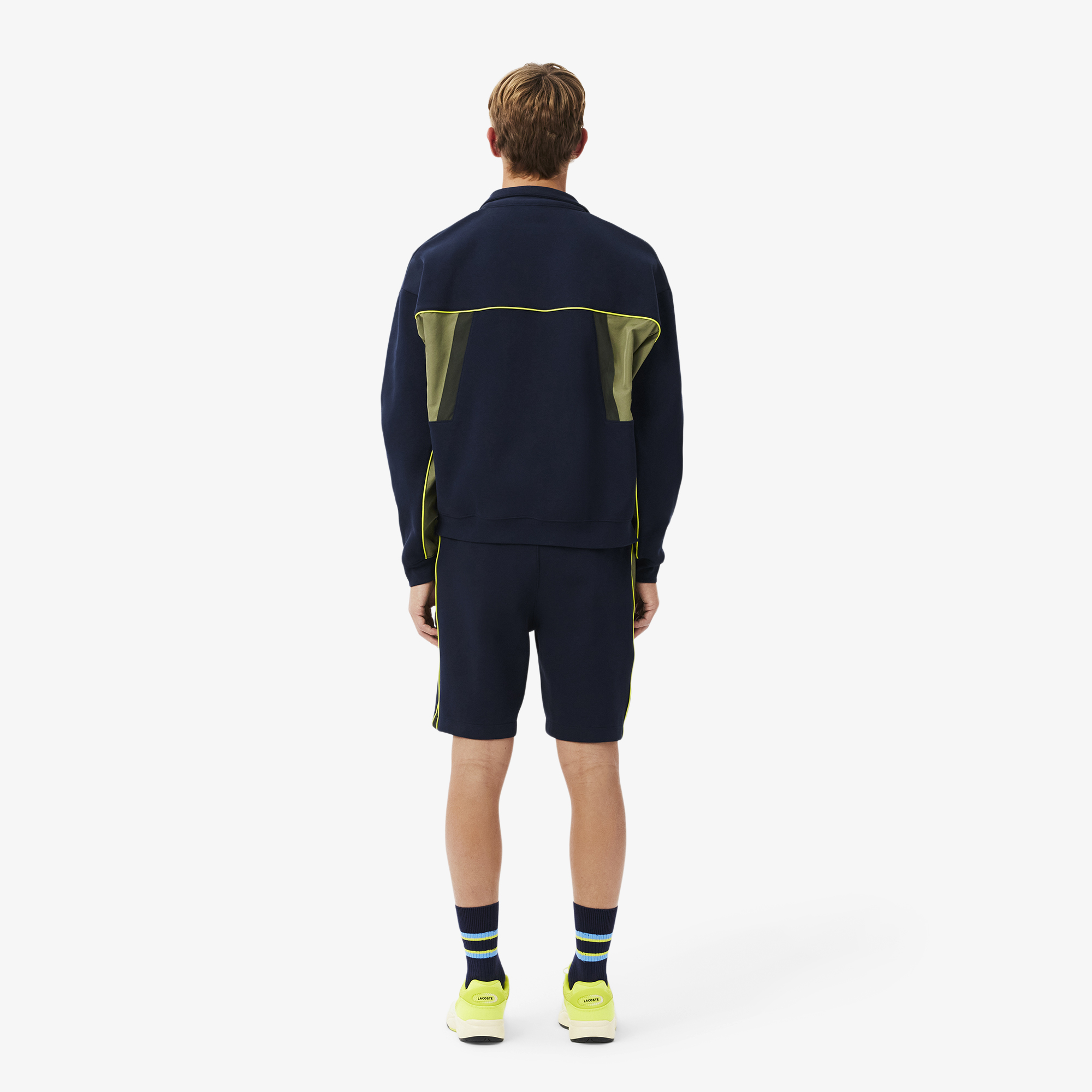 Quần Ngắn Lacoste Nam Piqué Dáng Suông