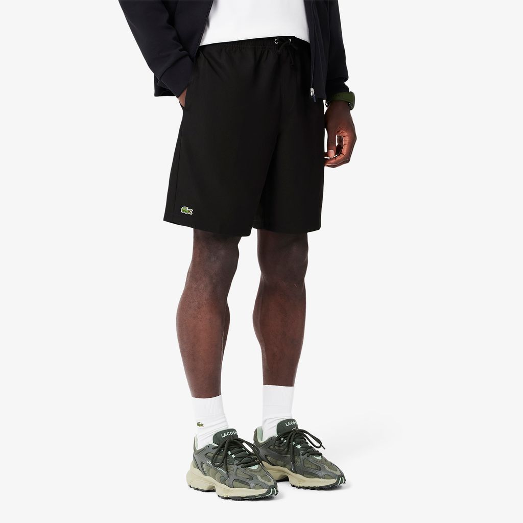 Quần Ngắn Tennis Lacoste Nam Chất Liệu Vải Taffeta Kim Cương Nhẹ