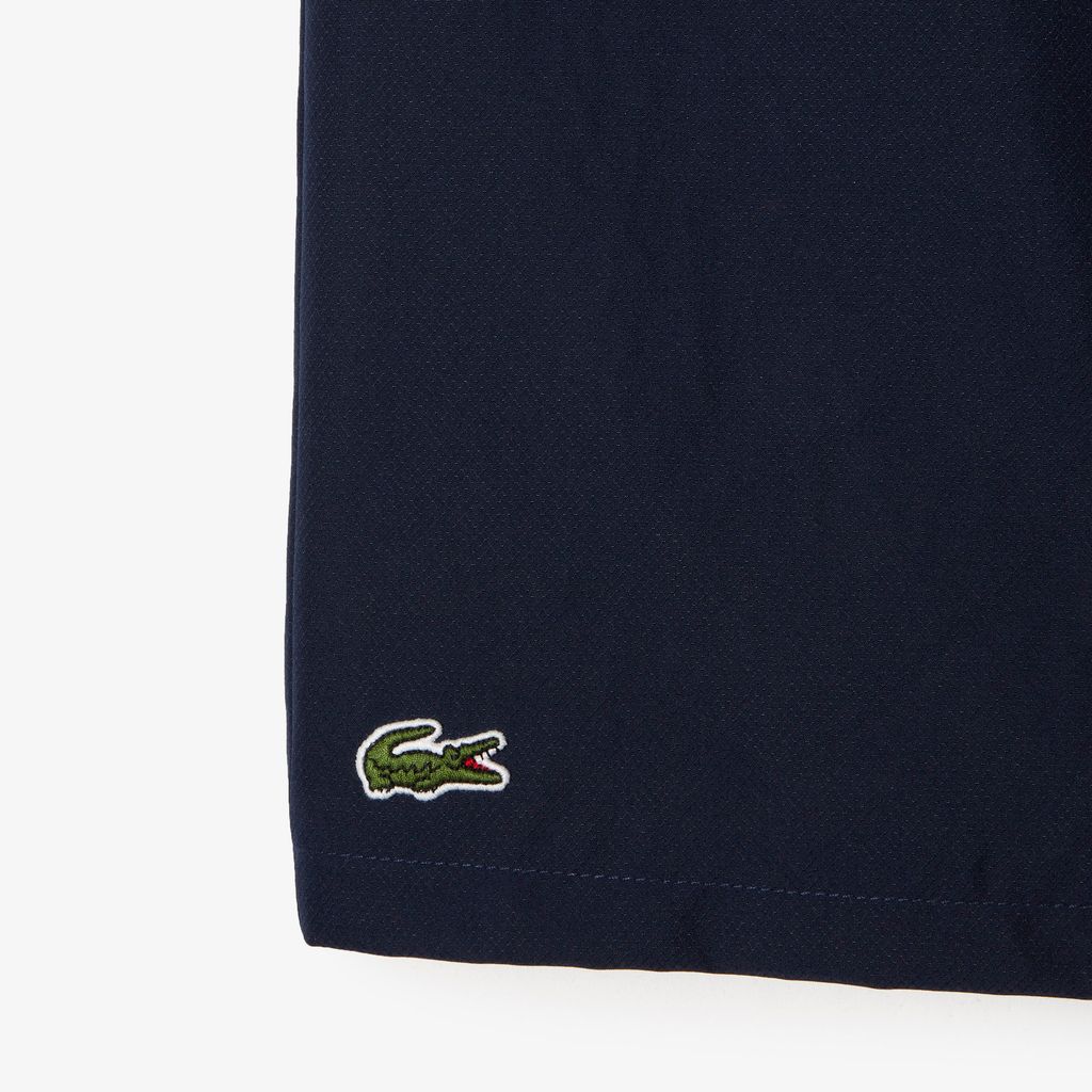 Quần Ngắn Tennis Lacoste Nam Chất Liệu Vải Taffeta Kim Cương Nhẹ