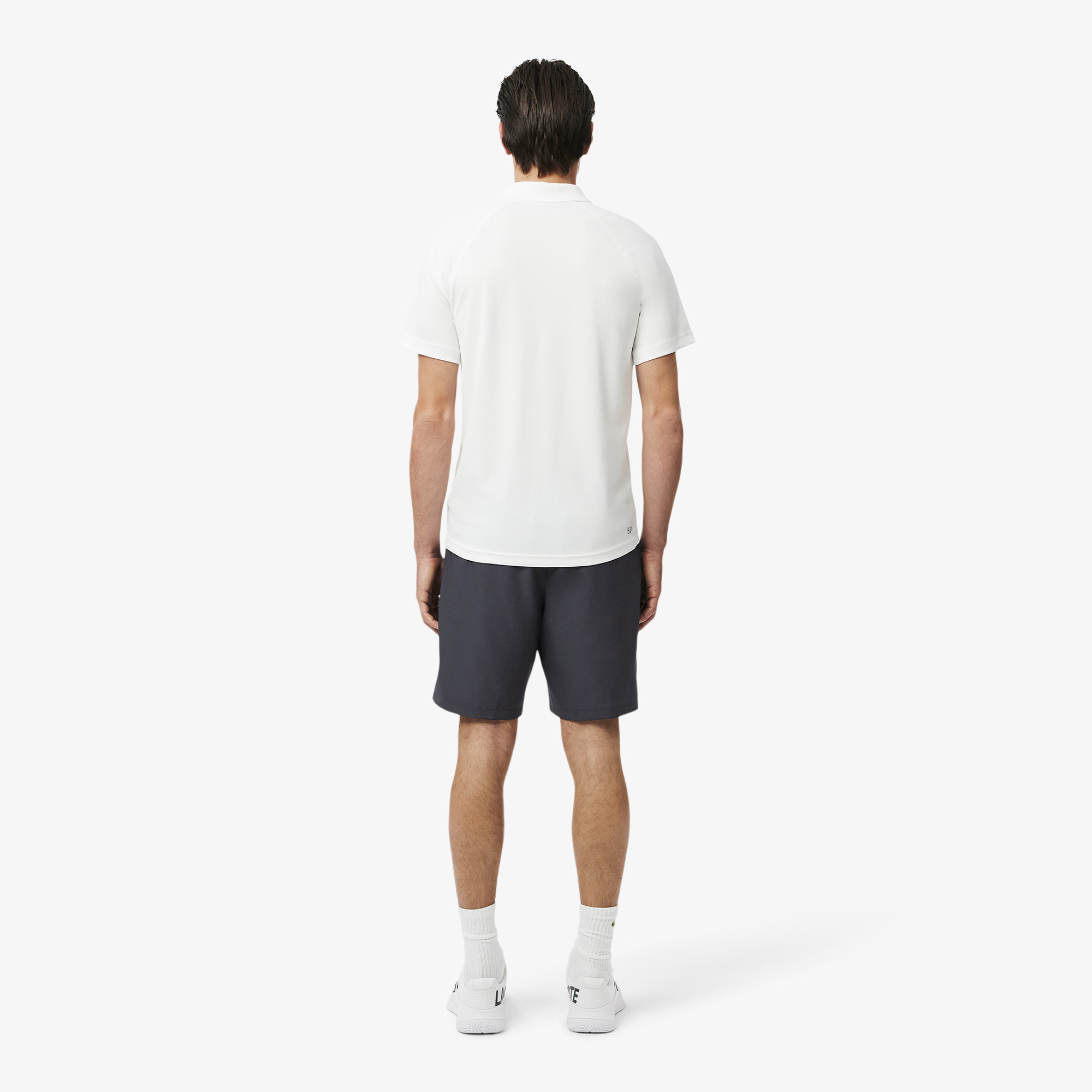 Quần Ngắn Tennis Lacoste Nam Chất Liệu Vải Taffeta Kim Cương Nhẹ