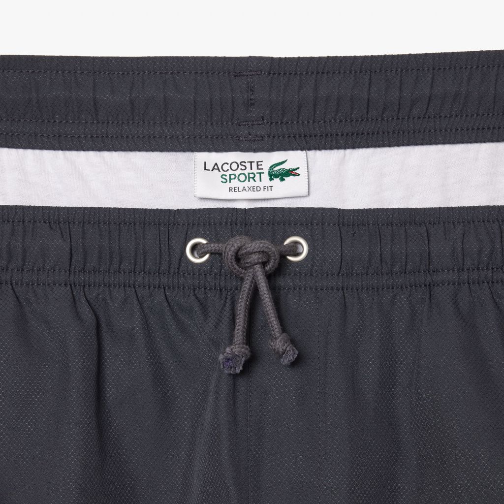 Quần Ngắn Tennis Lacoste Nam Chất Liệu Vải Taffeta Kim Cương Nhẹ