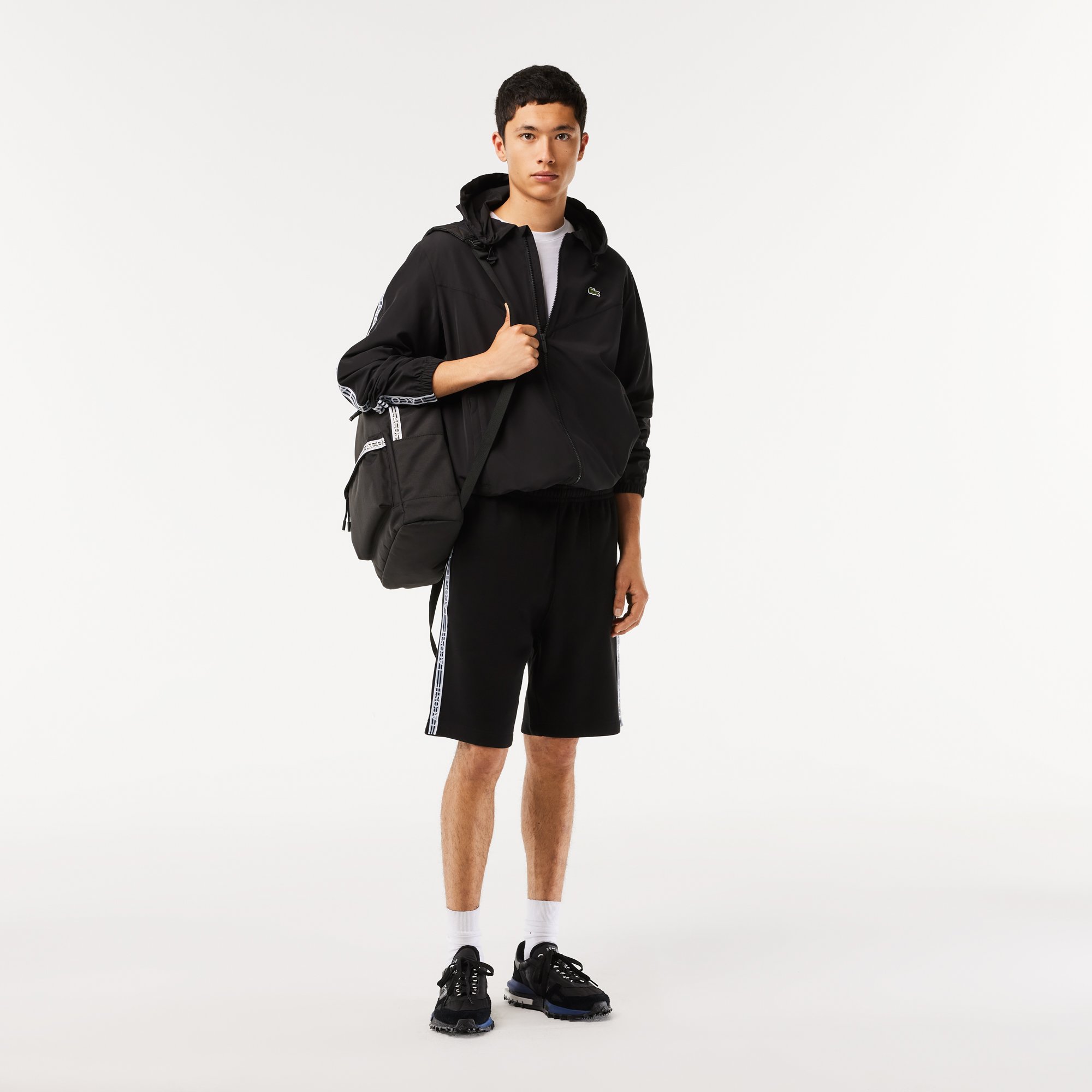 Quần Ngắn Lacoste Nam Chất Liệu Cotton Flannel