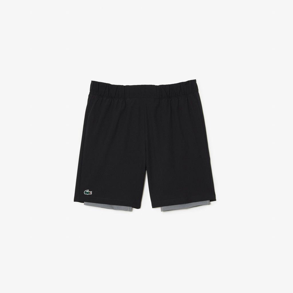 Quần Ngắn Thể Thao Lacoste Nam Có Quần Lót Bên Trong Công Nghệ Ultra Dry
