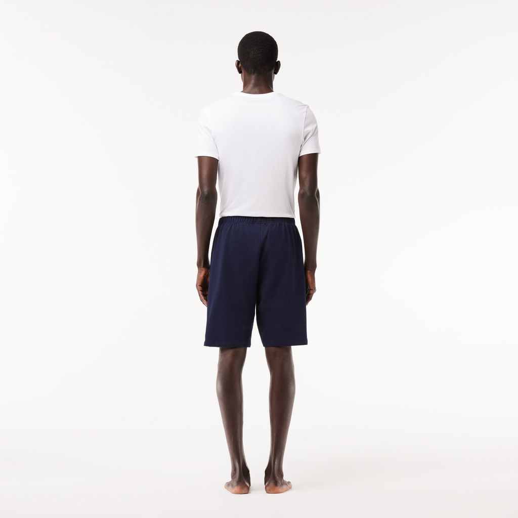 Quần Ngắn Mặc Nhà Lacoste Nam Chất Liệu Fleece