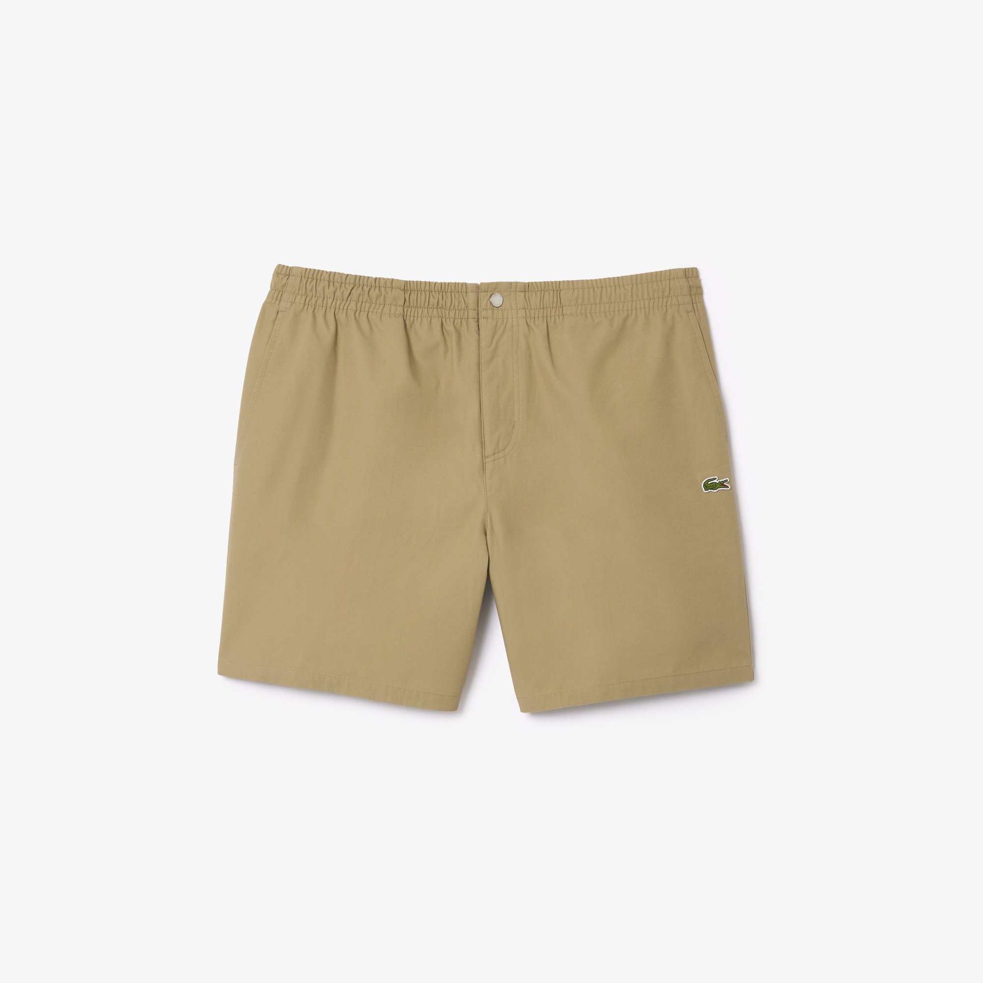 Quần Ngắn Lacoste Nam Dáng Suông Chất Liệu Poplin