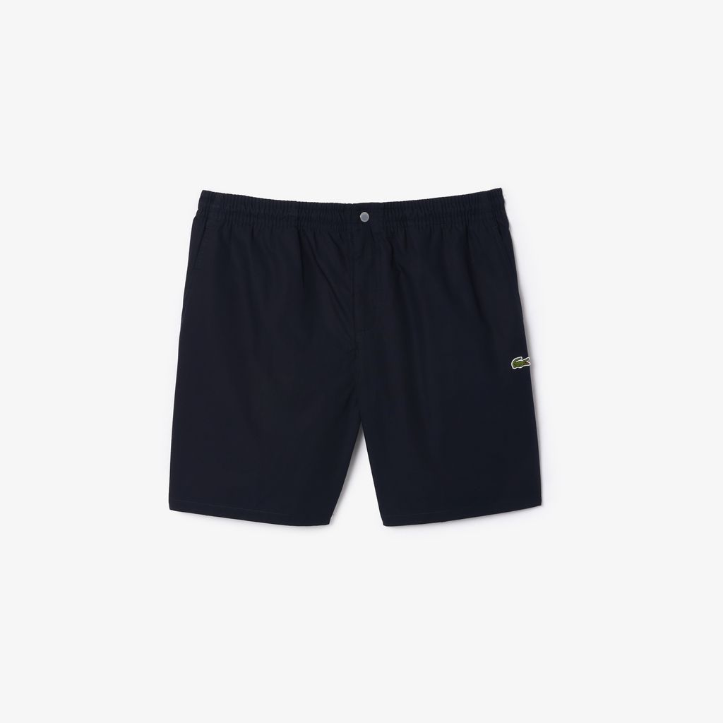Quần Ngắn Lacoste Nam Dáng Suông Chất Liệu Poplin