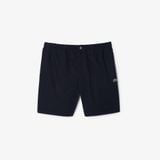 Quần Ngắn Lacoste Nam Dáng Suông Chất Liệu Poplin