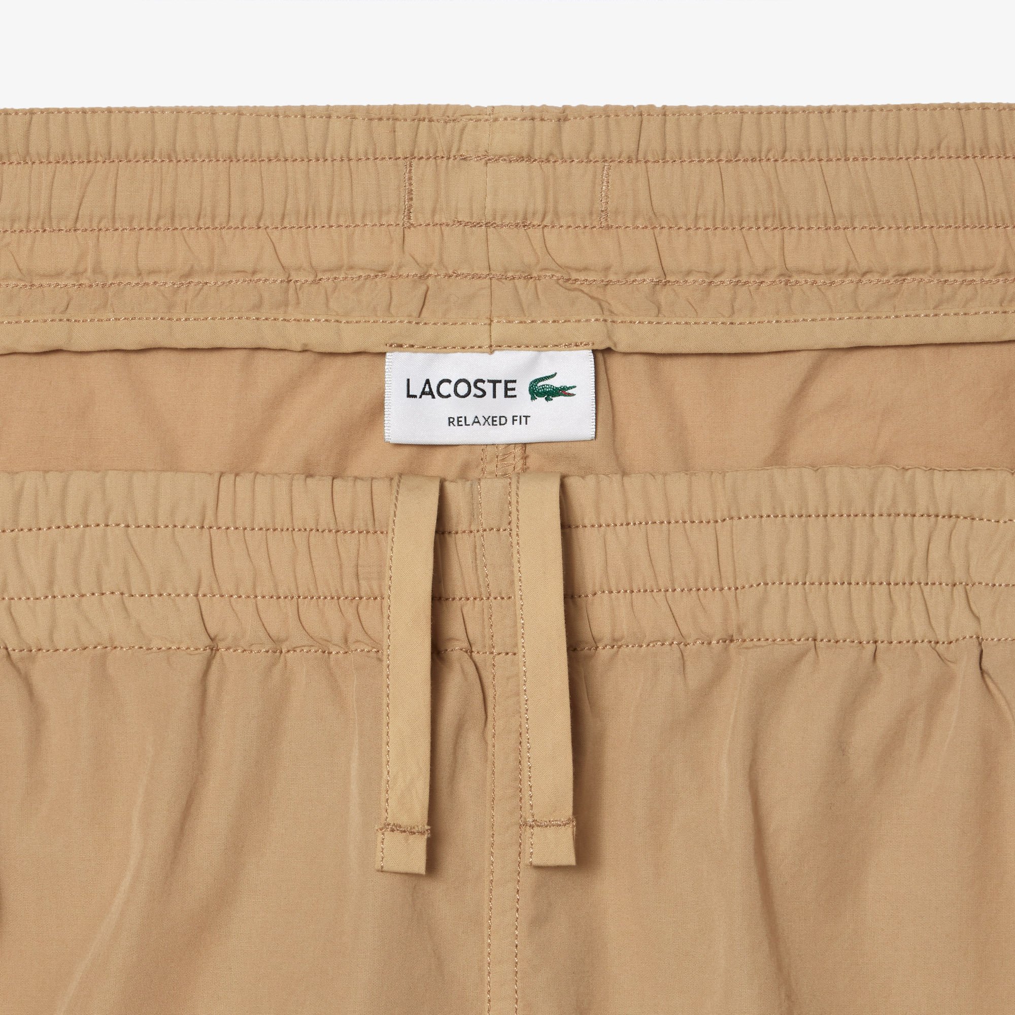Quần Ngắn Bermuda Lacoste Nam Dáng Suông Hiệu Ứng Wash