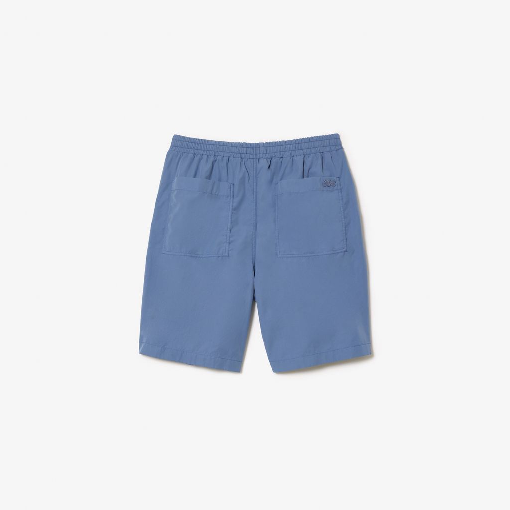 Quần Ngắn Bermuda Lacoste Nam Dáng Suông Hiệu Ứng Wash