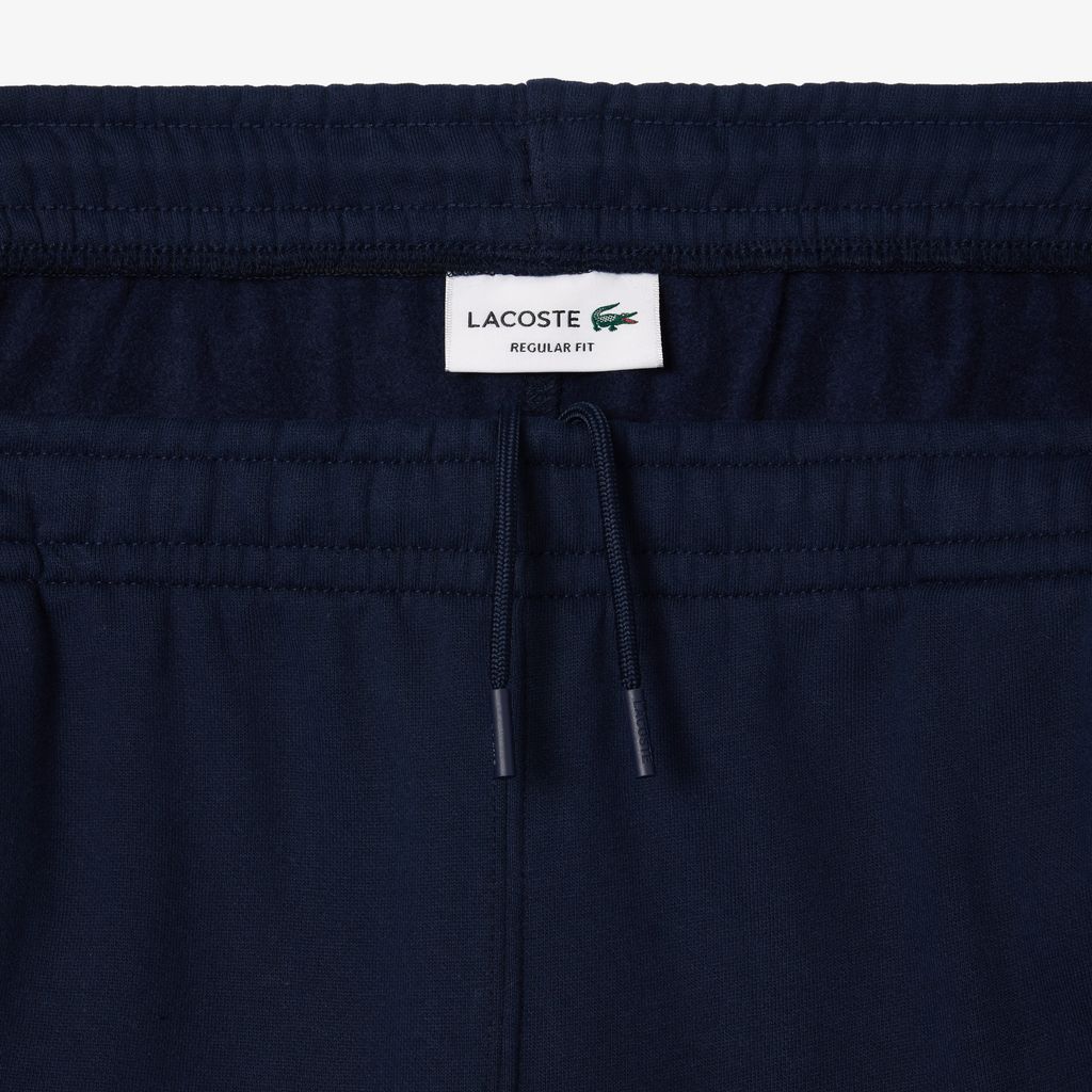 Quần Ngắn Lacoste Nam Dáng Suông Chất Liệu Fleece