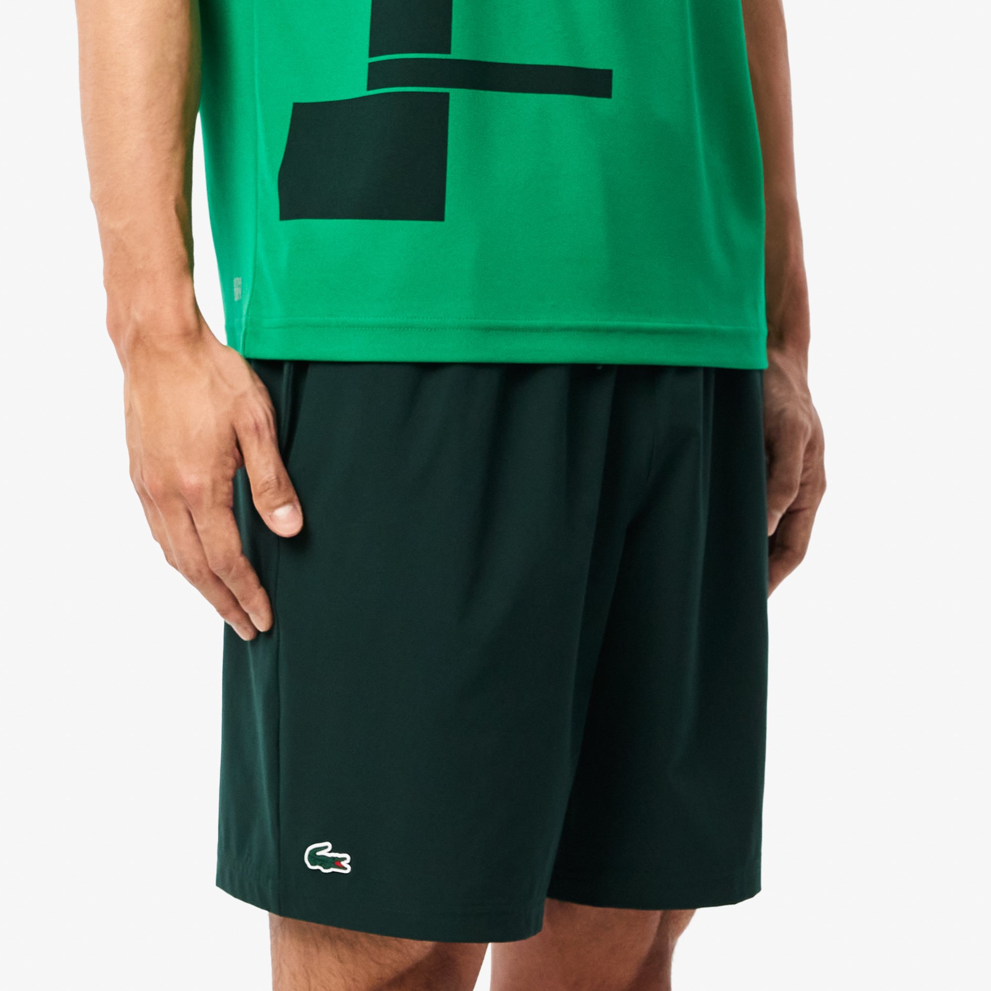 Quần Ngắn Tennis Lacoste Nam x Novak Djokovic