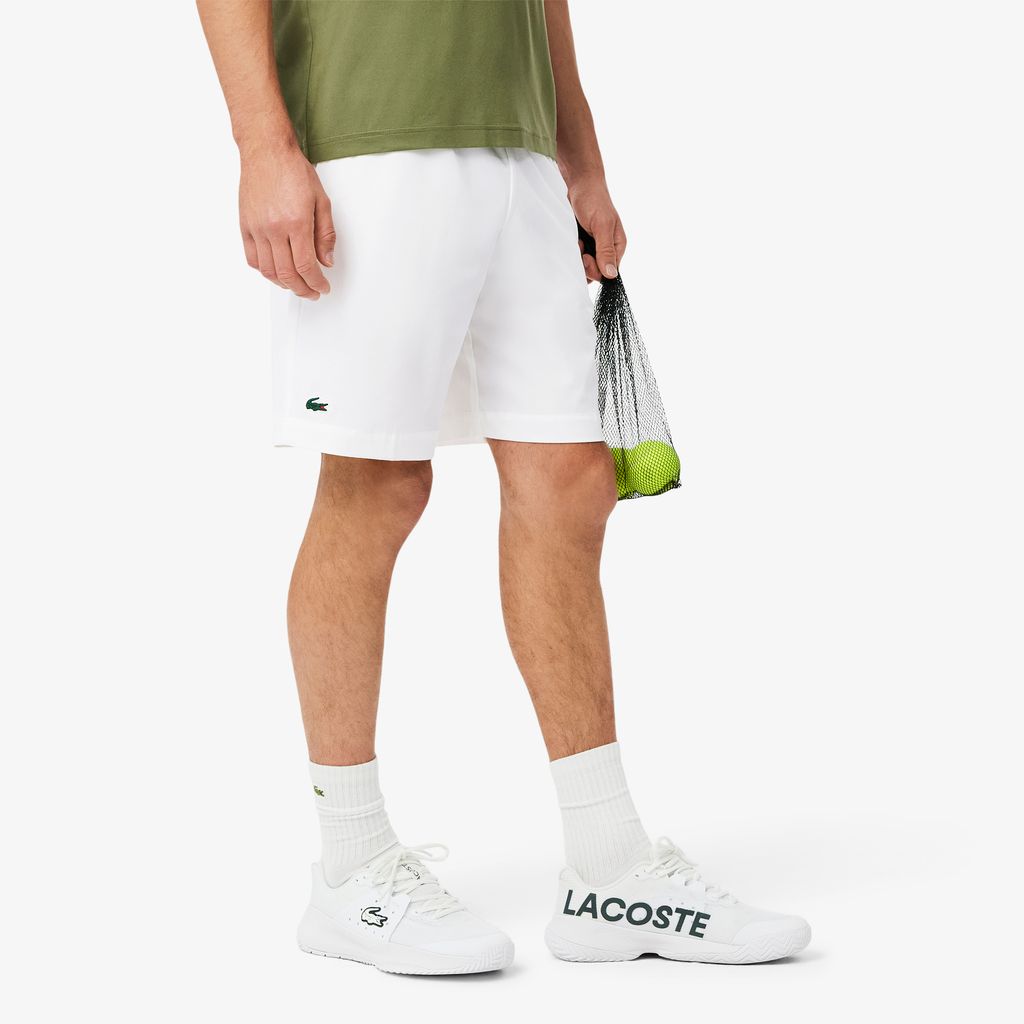 Quần Ngắn Tennis Lacoste Nam Dáng Suông Công Nghệ Ultra-Dry