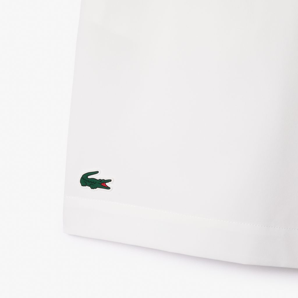 Quần Ngắn Tennis Lacoste Nam Dáng Suông Công Nghệ Ultra-Dry
