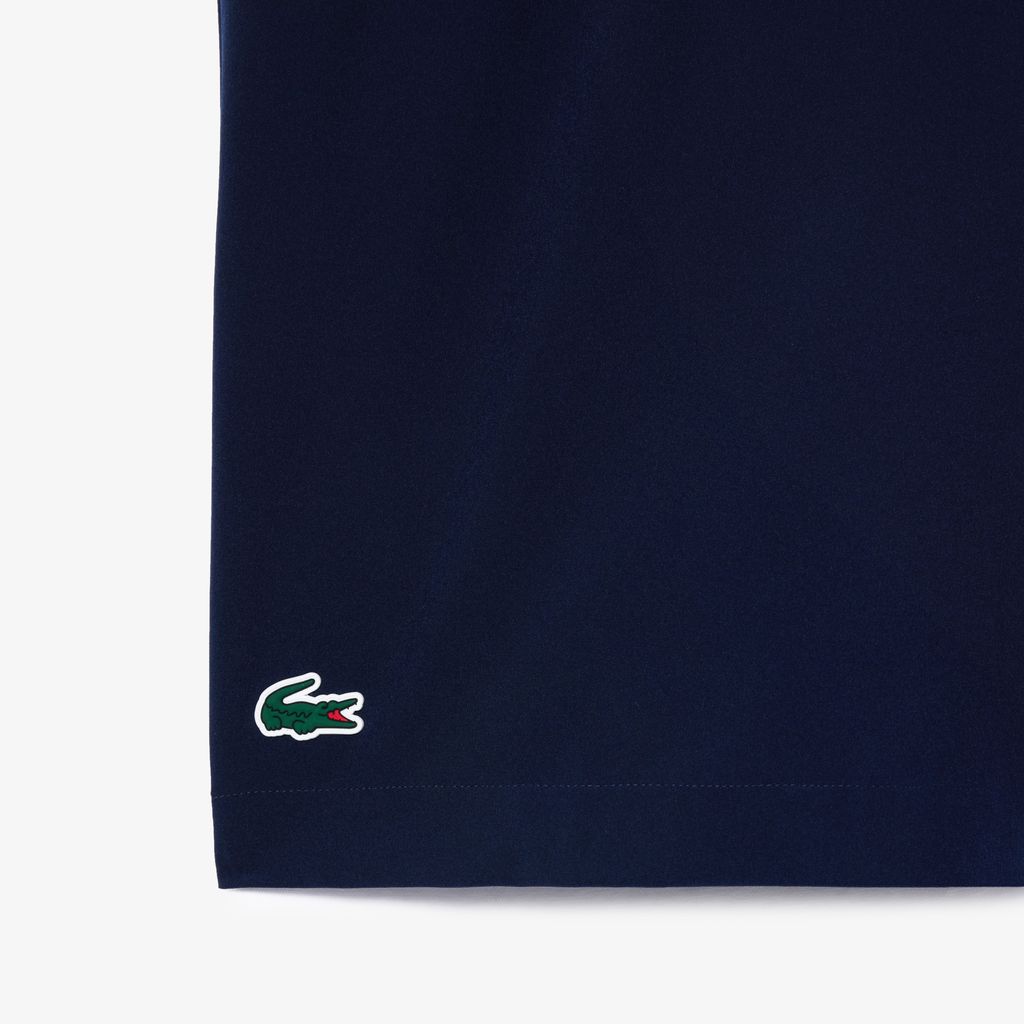 Quần Ngắn Tennis Lacoste Nam Dáng Suông Công Nghệ Ultra-Dry