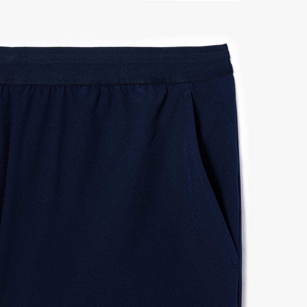 Quần Ngắn Tennis Lacoste Nam Dáng Suông Công Nghệ Ultra-Dry