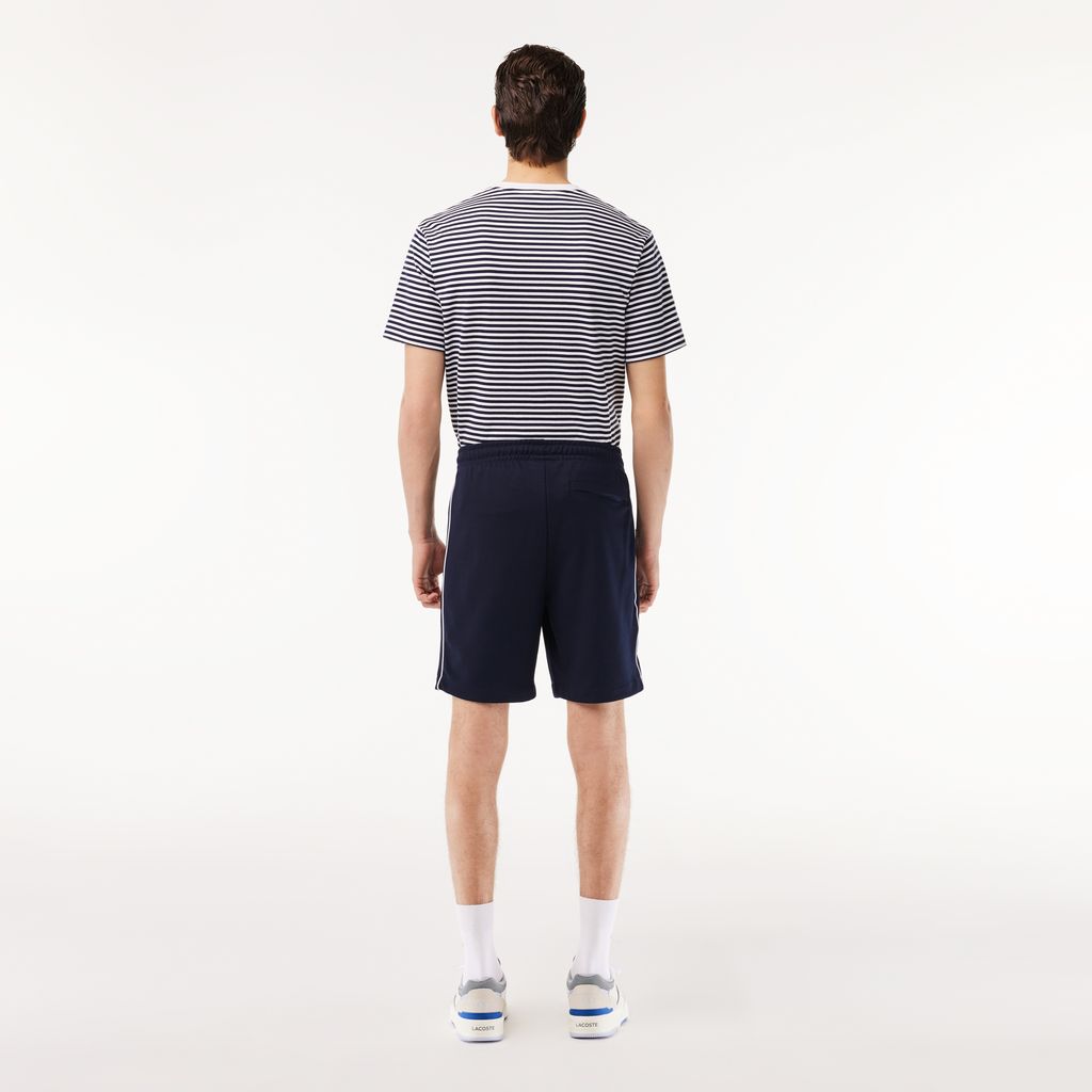 Quần Ngắn Tennis Lacoste Nam Paris Dáng Suông Chất Liệu Interlock Piqué