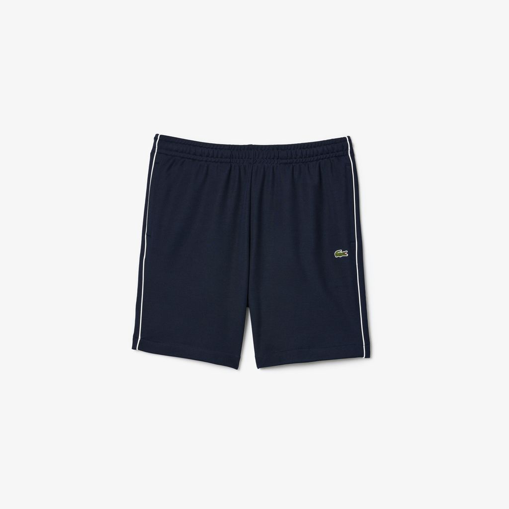 Quần Ngắn Tennis Lacoste Nam Paris Dáng Suông Chất Liệu Interlock Piqué