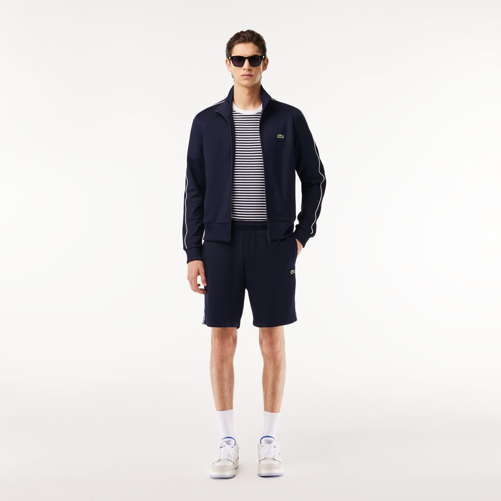 Quần Ngắn Tennis Lacoste Nam Paris Dáng Suông Chất Liệu Interlock Piqué
