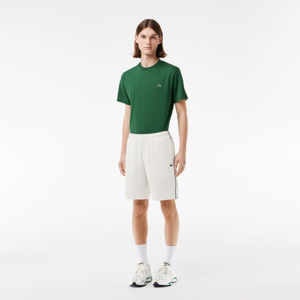 Quần Ngắn Tennis Lacoste Nam Paris Dáng Suông Chất Liệu Interlock Piqué