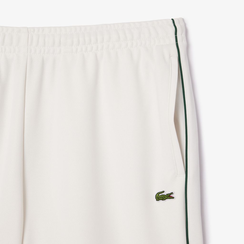 Quần Ngắn Tennis Lacoste Nam Paris Dáng Suông Chất Liệu Interlock Piqué
