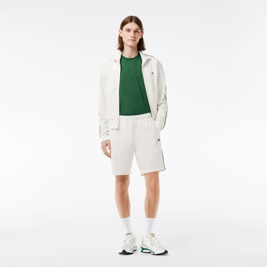 Quần Ngắn Tennis Lacoste Nam Paris Dáng Suông Chất Liệu Interlock Piqué