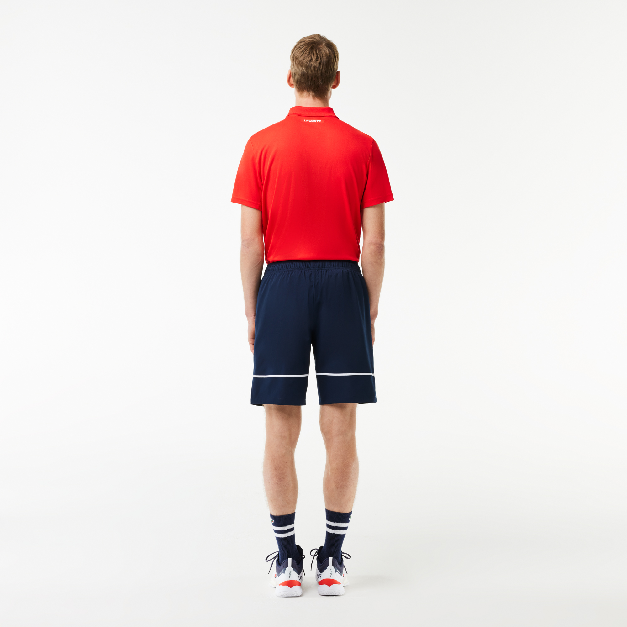 Quần Ngắn Tennis Lacoste Nam Nhẹ Chất Liệu Taffeta Kim Cương