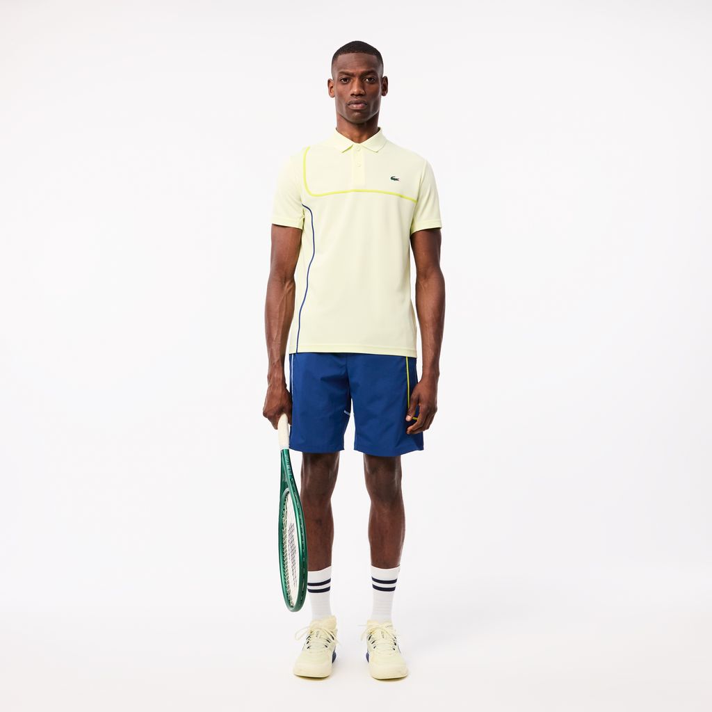 Quần Ngắn Tennis Lacoste Nam Nhẹ Chất Liệu Taffeta Kim Cương