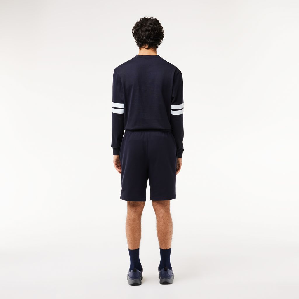 Quần Ngắn Lacoste Nam Dáng Suông Họa Tiết In