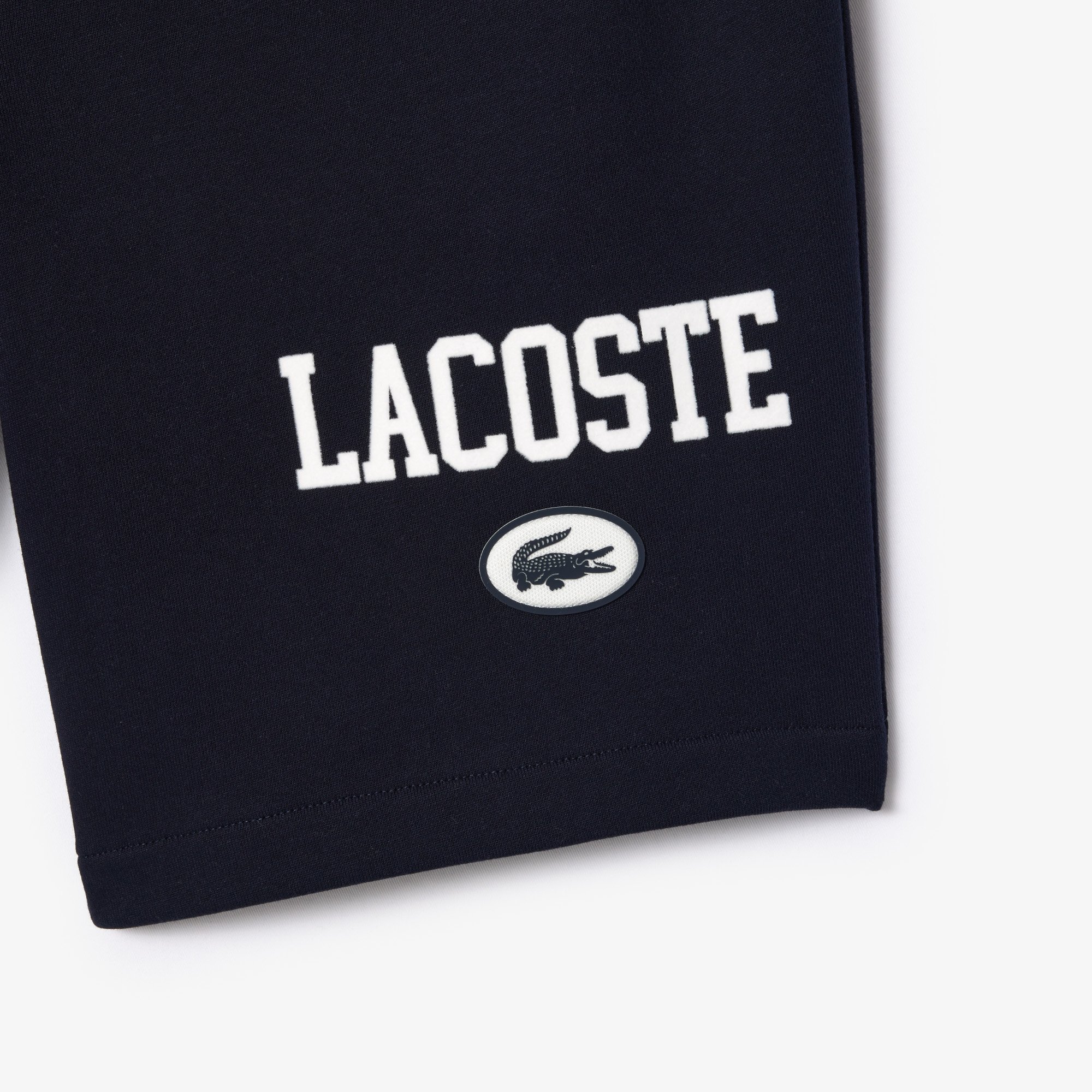 Quần Ngắn Lacoste Nam Dáng Suông Họa Tiết In