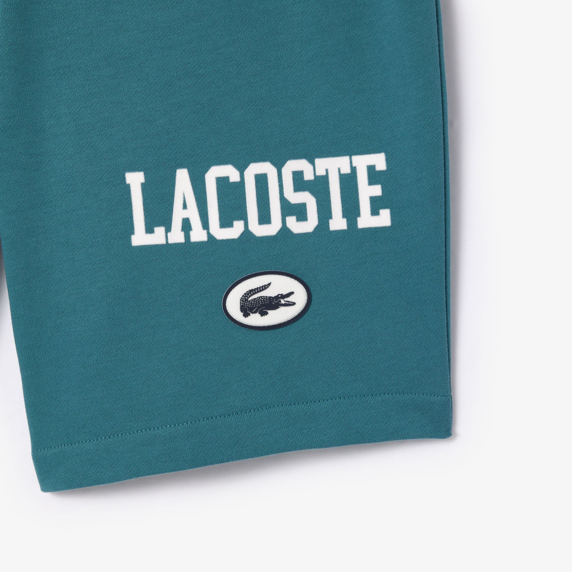 Quần Ngắn Lacoste Nam Dáng Suông Họa Tiết In