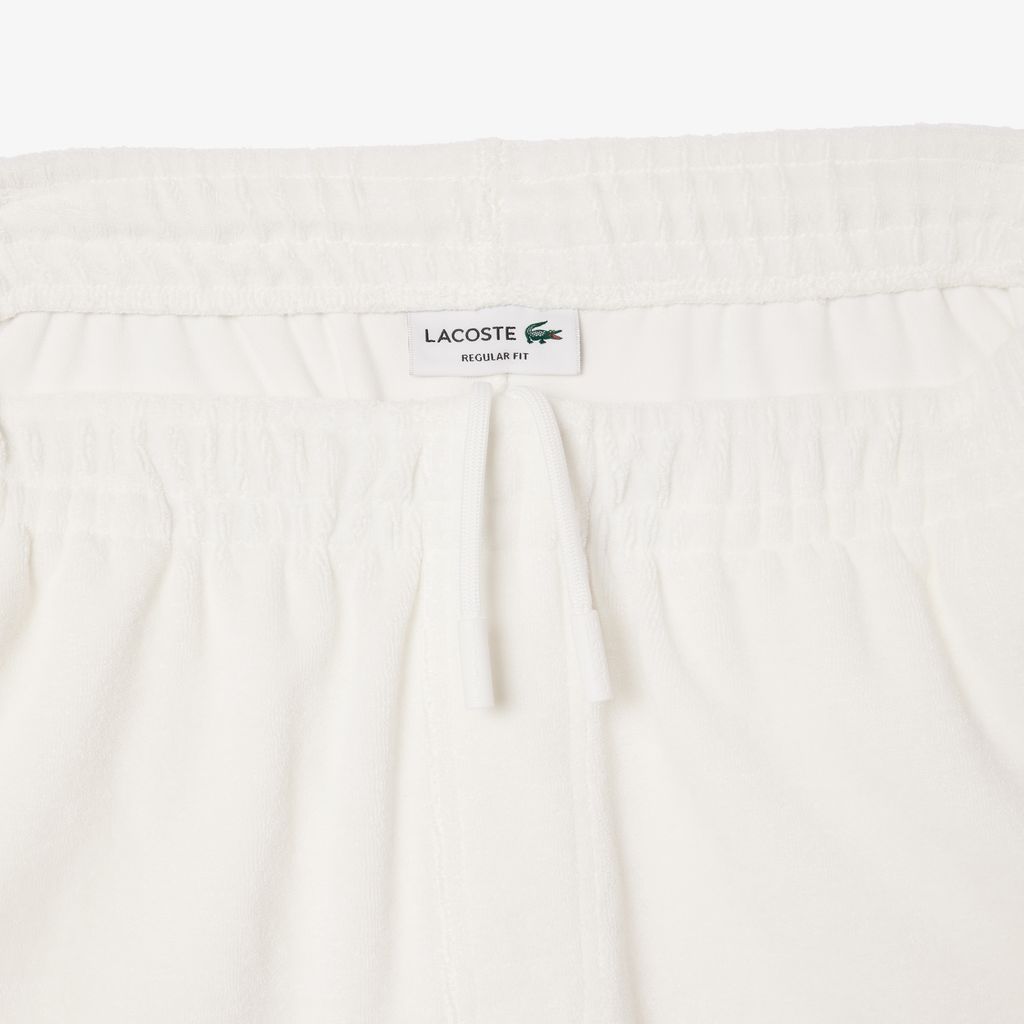 Quần Ngắn Lacoste Nam Paris Dáng Suông Chất Liệu Terry Dệt