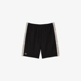 Quần Ngắn Lacoste Nam Kẻ Sọc Logo Thể Thao