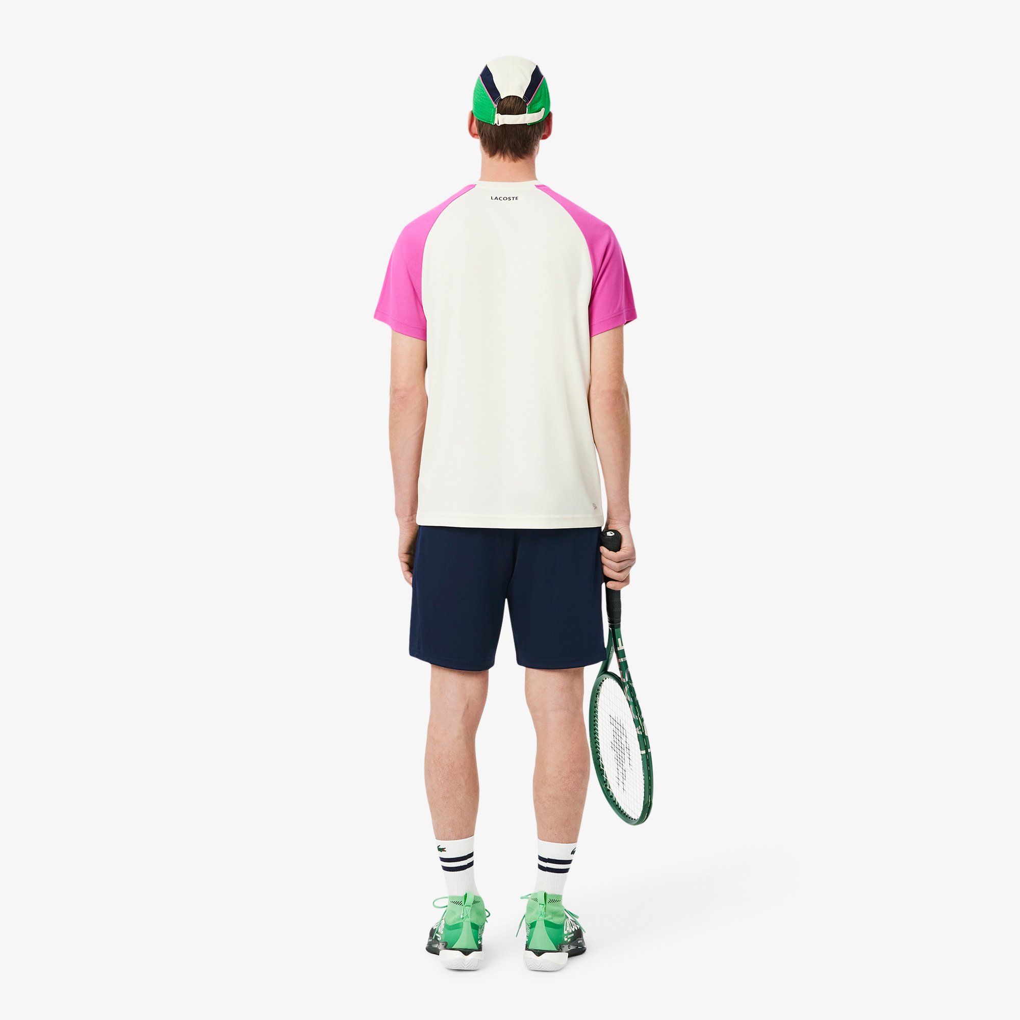 Quần Ngắn Tennis Lacoste Nam Chất Liệu Co Giãn Công Nghệ Ultra Dry