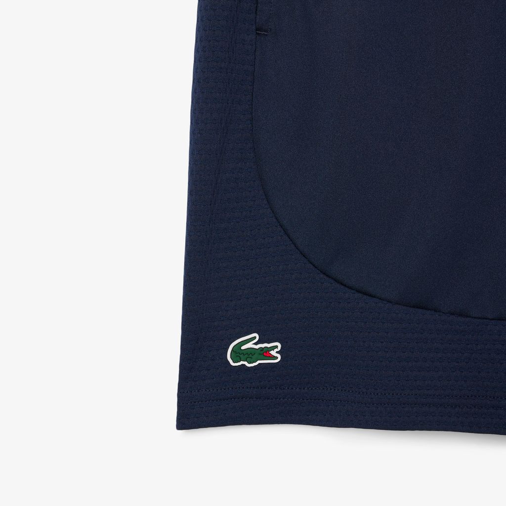 Quần Ngắn Tennis Lacoste Nam Chất Liệu Co Giãn Công Nghệ Ultra Dry
