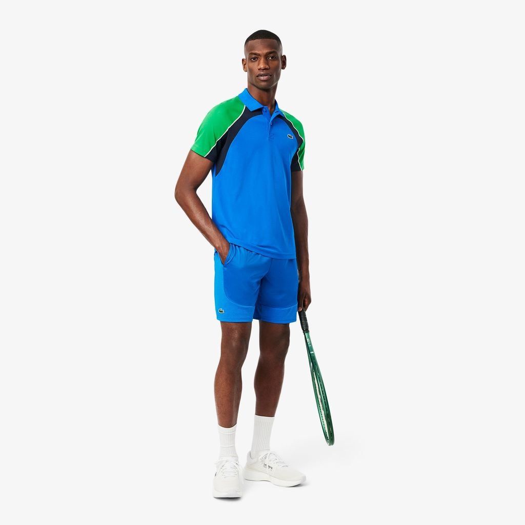 Quần Ngắn Tennis Lacoste Nam Chất Liệu Co Giãn Công Nghệ Ultra Dry