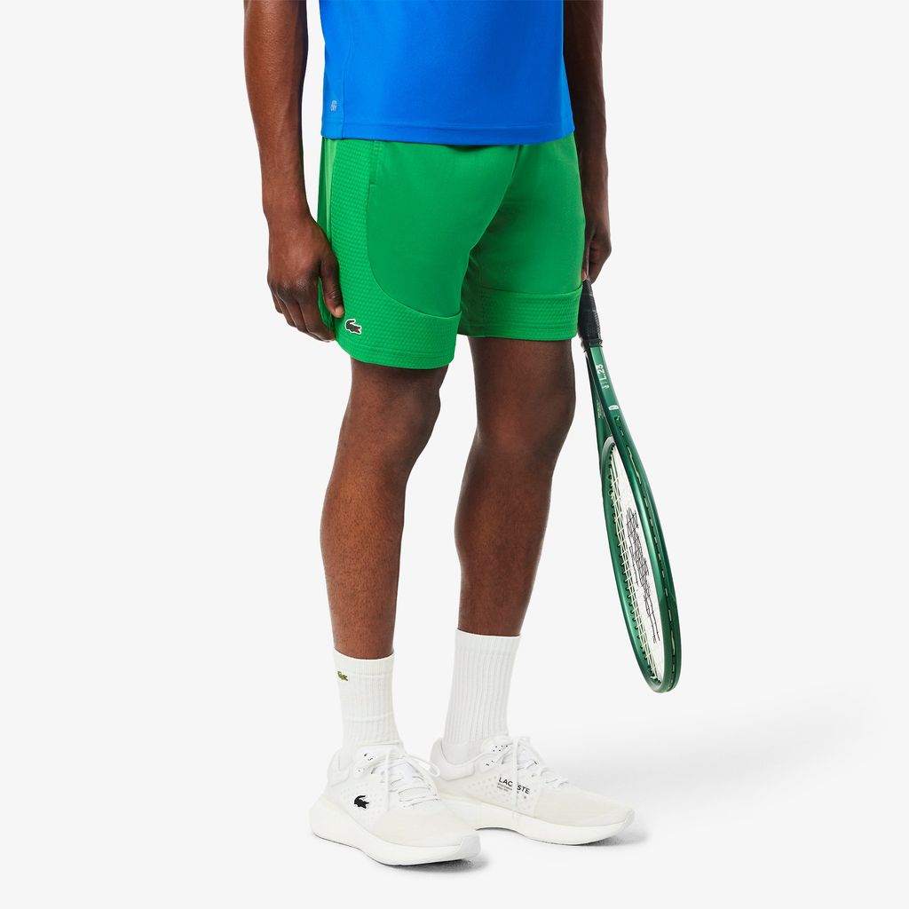 Quần Ngắn Tennis Lacoste Nam Chất Liệu Co Giãn Công Nghệ Ultra Dry