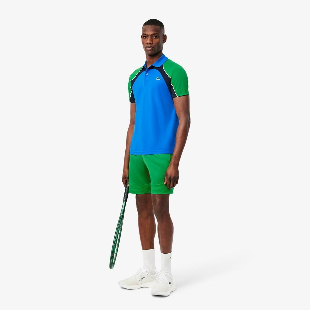 Quần Ngắn Tennis Lacoste Nam Chất Liệu Co Giãn Công Nghệ Ultra Dry