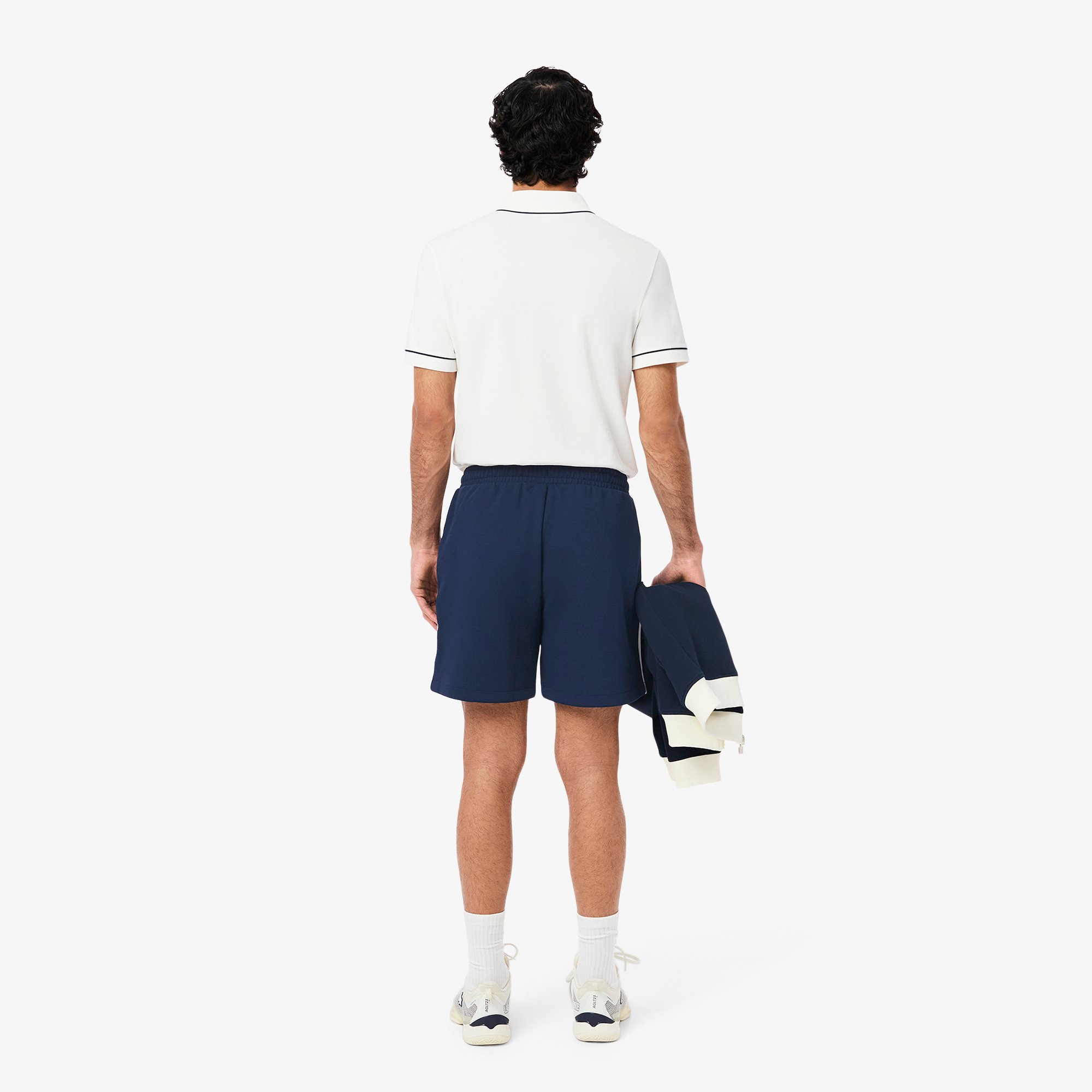 Quần Ngắn Tennis Lacoste Nam Heritage Công Nghệ Ultra Dry Có Thương Hiệu Nổi Bật