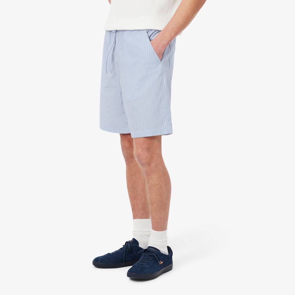 Quần Ngắn Lacoste Nam Dáng Vừa Họa Tiết Sọc