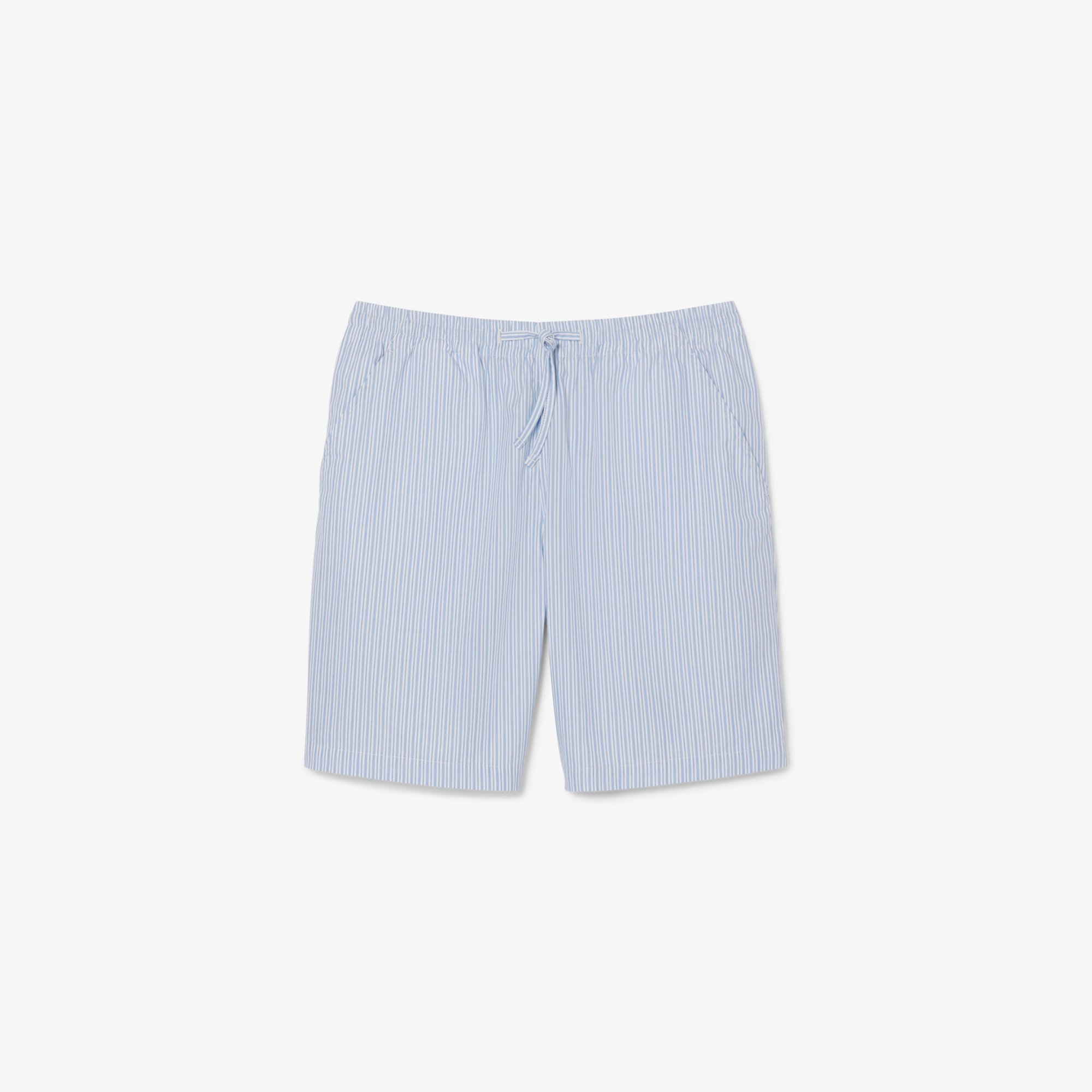 Quần Ngắn Lacoste Nam Dáng Vừa Họa Tiết Sọc